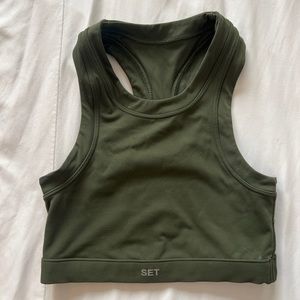 SET ACTIVE SPORTBODY™ High Neck Bra - Alpine